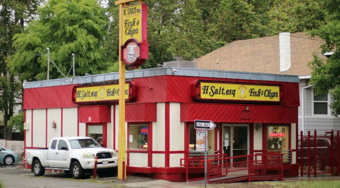 H Salt Fish & Chips (H. Salt Esq. Fish & Chips) - Some Typical Examples Of H Salt Motif